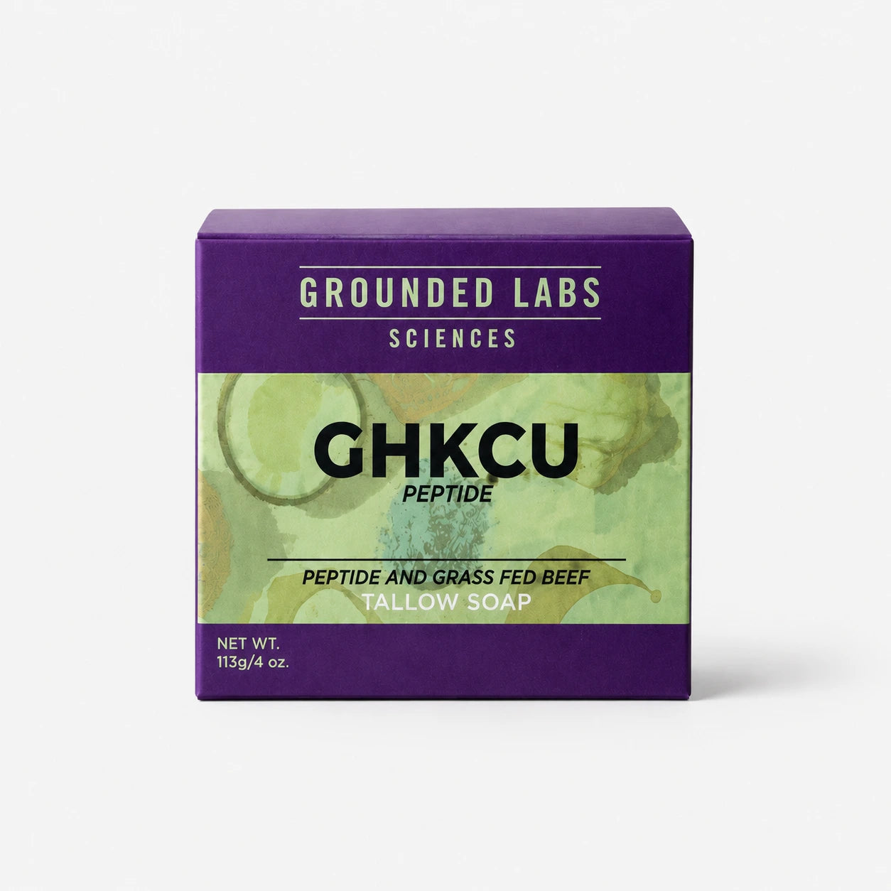 Copper GHKCU Peptide Beef Tallow Soap Bar