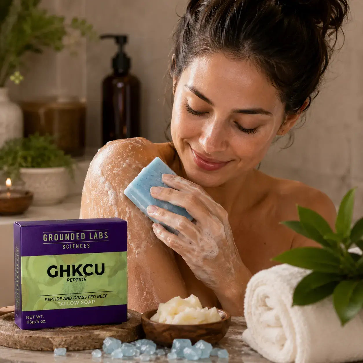 How To Use the Copper GHK-Cu Peptide Tallow Soap Bar